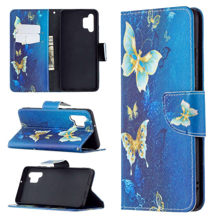 Colored Drawing Pattern Horizontal Flip Leather Case with Holder & Card Slots & Wallet, For Samsu...