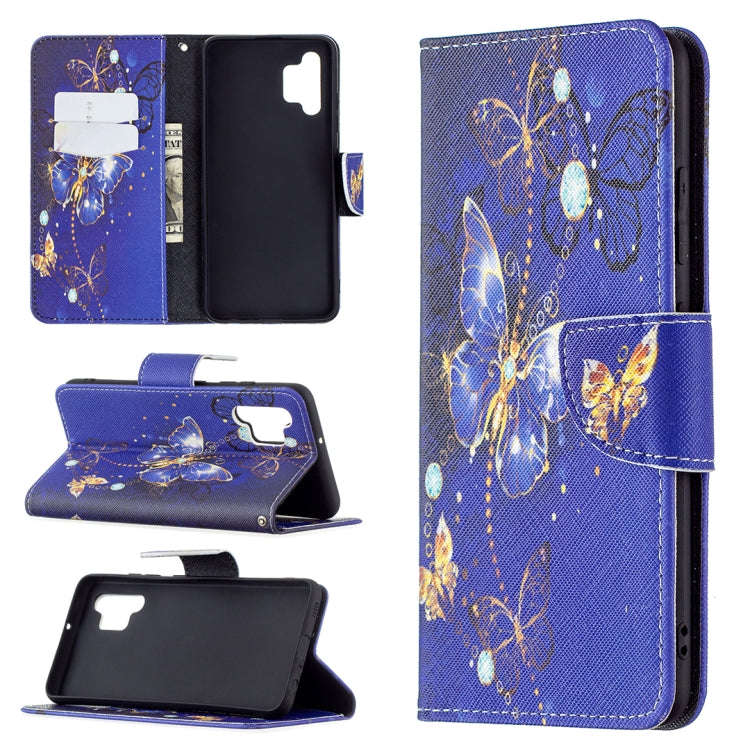 Colored Drawing Pattern Horizontal Flip Leather Case with Holder & Card Slots & Wallet, For Samsu...