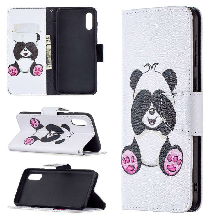 Colored Drawing Pattern Horizontal Flip Leather Case with Holder & Card Slots & Wallet, For Samsu...