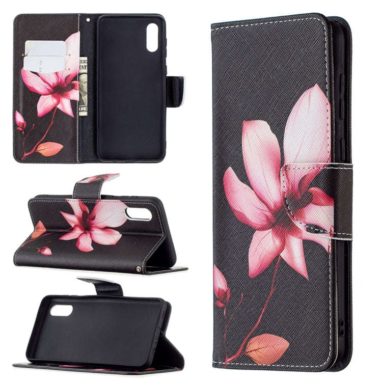 Colored Drawing Pattern Horizontal Flip Leather Case with Holder & Card Slots & Wallet, For Samsu...