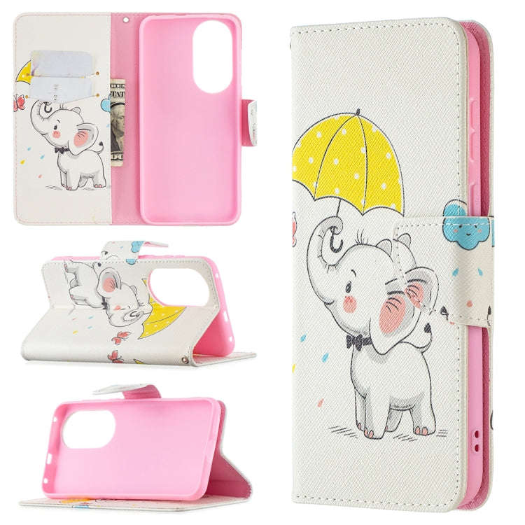 Colored Drawing Pattern Horizontal Flip Leather Case with Holder & Card Slots & Wallet, For Samsu...