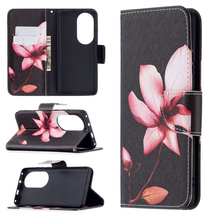 Colored Drawing Pattern Horizontal Flip Leather Case with Holder & Card Slots & Wallet, For Samsu...