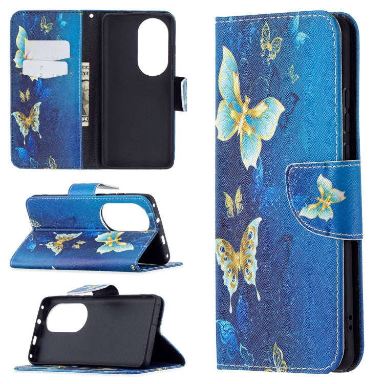 Colored Drawing Pattern Horizontal Flip Leather Case with Holder & Card Slots & Wallet, For Samsu...