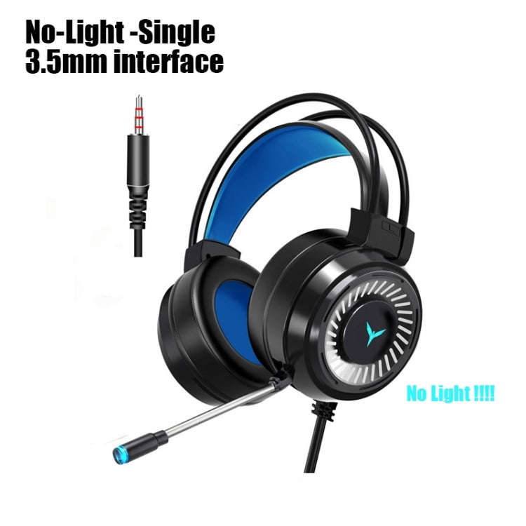 2 PCS G58 Head-Mounted Gaming Wired Headset with Microphone, Cable Length: about 2m, Black Single...