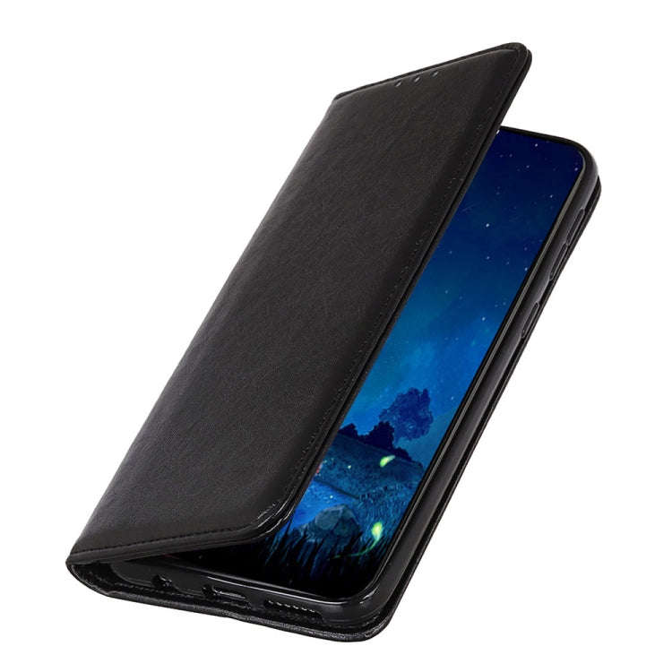 Magnetic Crazy Horse Texture Horizontal Flip Leather Case with Holder & Card Slots & Wallet, For ...