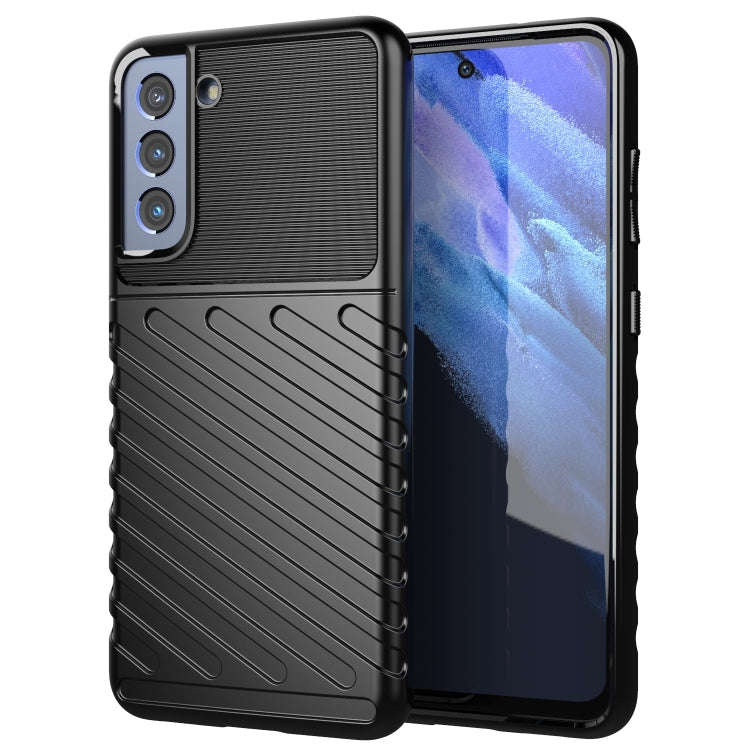 Thunderbolt Shockproof TPU Protective Soft Case, For Samsung Galaxy S21 FE