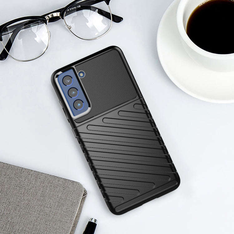 Thunderbolt Shockproof TPU Protective Soft Case, For Samsung Galaxy S21 FE