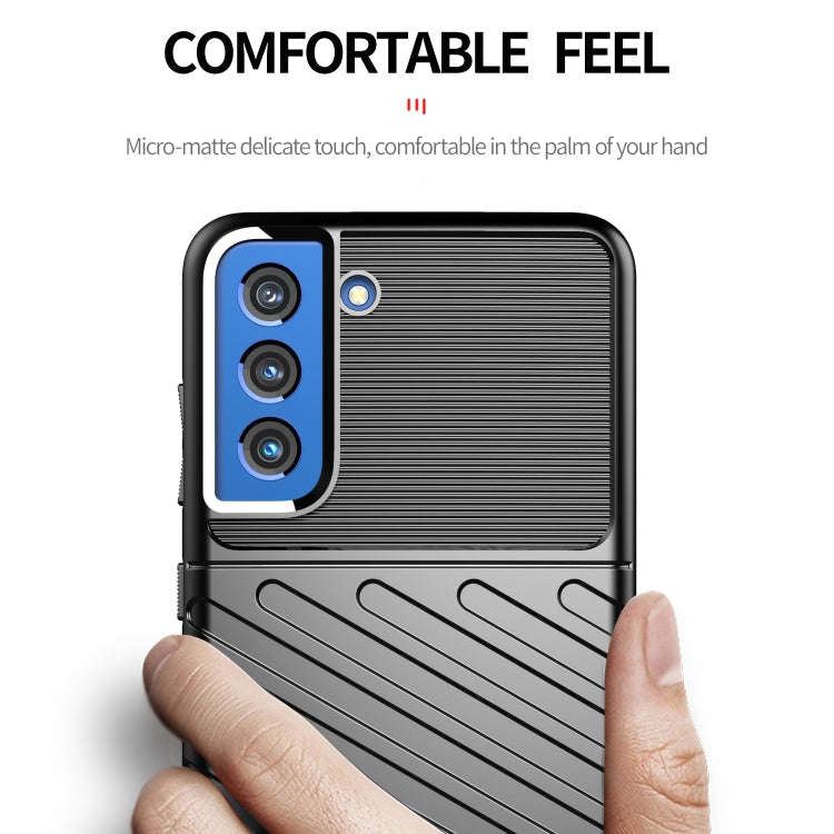 Thunderbolt Shockproof TPU Protective Soft Case, For Samsung Galaxy S21 FE