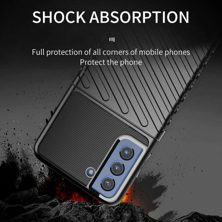 Thunderbolt Shockproof TPU Protective Soft Case, For Samsung Galaxy S21 FE