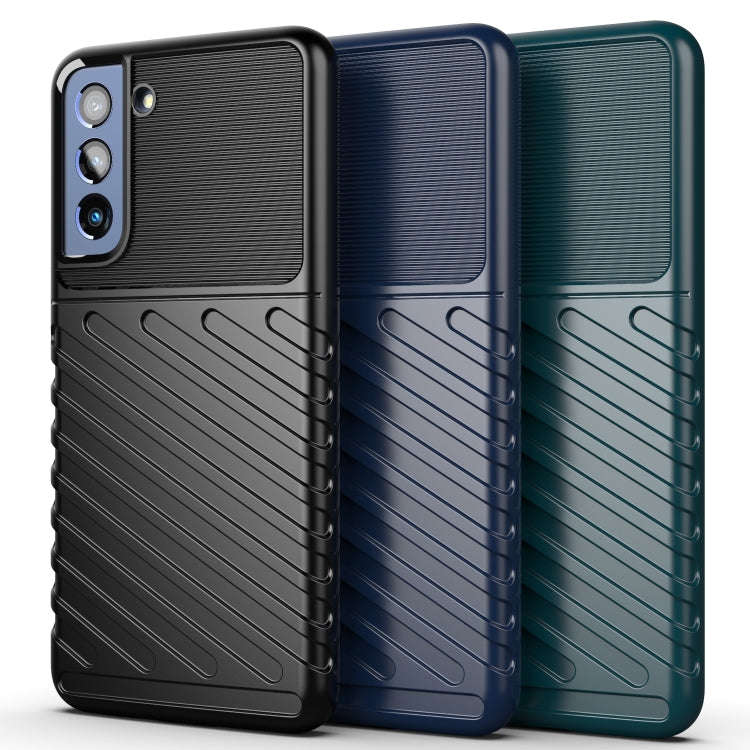 Thunderbolt Shockproof TPU Protective Soft Case, For Samsung Galaxy S21 FE