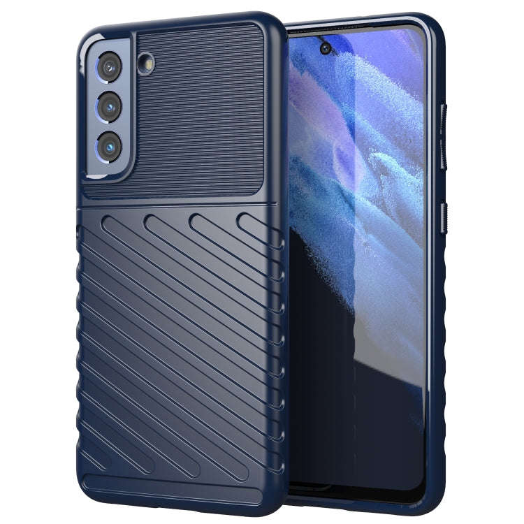 Thunderbolt Shockproof TPU Protective Soft Case, For Samsung Galaxy S21 FE