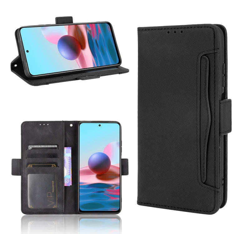 Skin Feel Calf Pattern Horizontal Flip Leather Case with Holder & Card Slots & Photo Frame, For X...