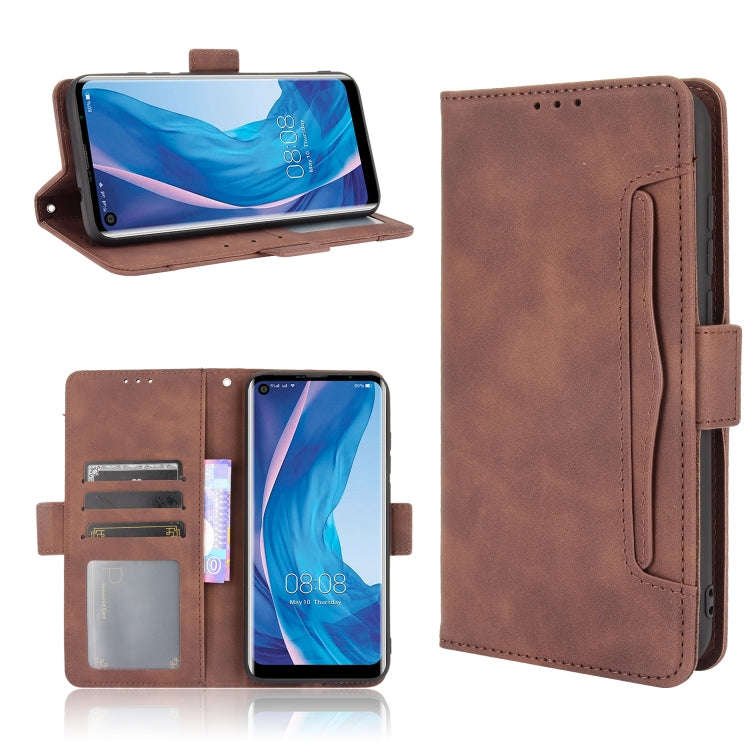 Skin Feel Calf Pattern Horizontal Flip Leather Case with Holder & Card Slots & Photo Frame, For X...