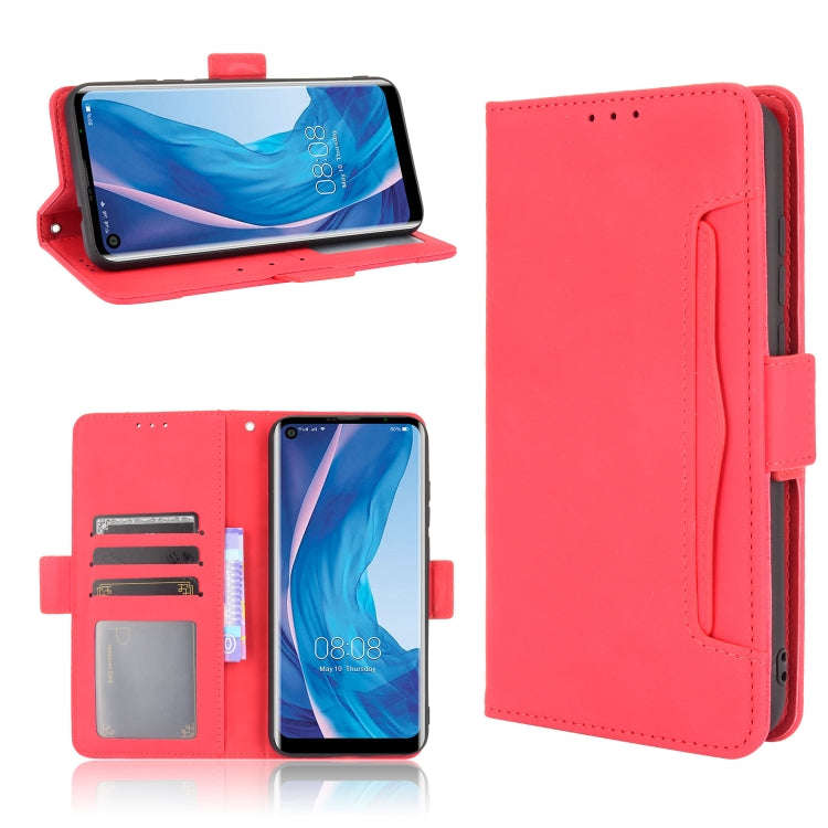 Skin Feel Calf Pattern Horizontal Flip Leather Case with Holder & Card Slots & Photo Frame, For X...
