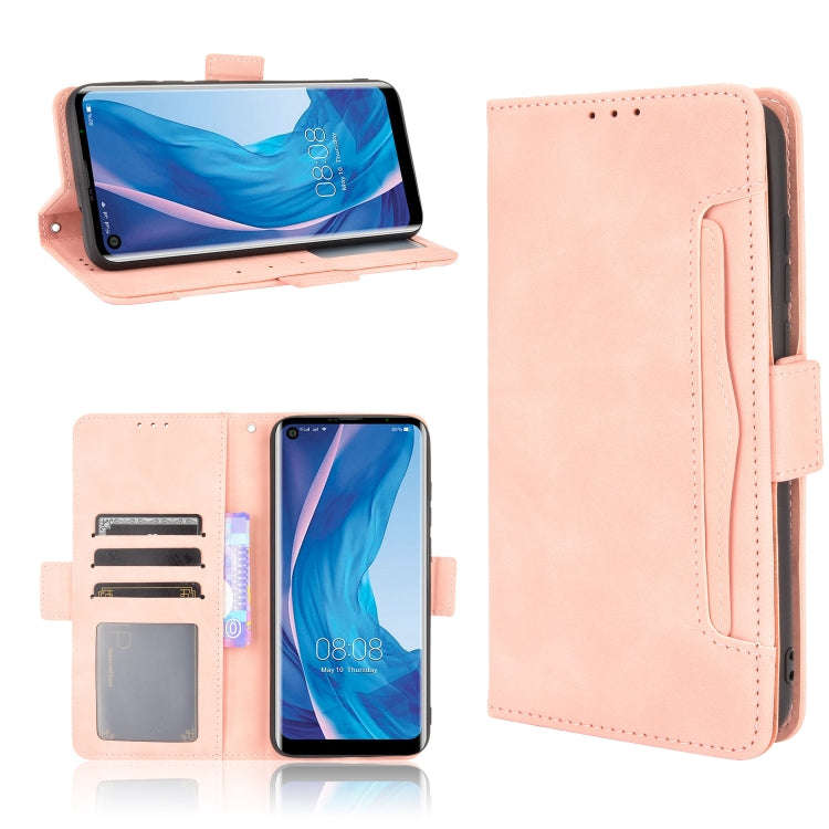 Skin Feel Calf Pattern Horizontal Flip Leather Case with Holder & Card Slots & Photo Frame, For X...