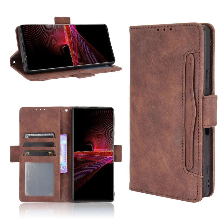 Skin Feel Calf Pattern Horizontal Flip Leather Case with Holder & Card Slots & Photo Frame, For X...