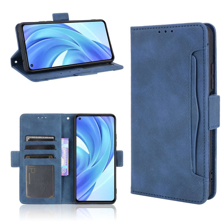 Skin Feel Calf Pattern Horizontal Flip Leather Case with Holder & Card Slots & Photo Frame, For X...