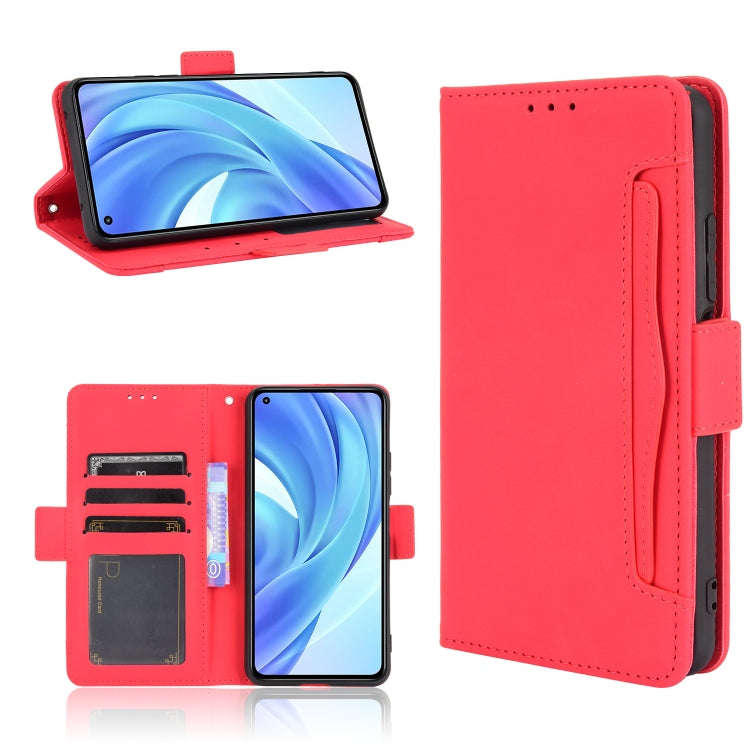 Skin Feel Calf Pattern Horizontal Flip Leather Case with Holder & Card Slots & Photo Frame, For X...