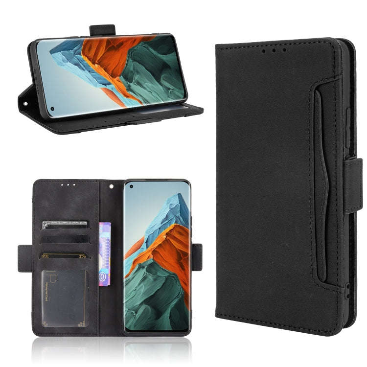 Skin Feel Calf Pattern Horizontal Flip Leather Case with Holder & Card Slots & Photo Frame, For X...