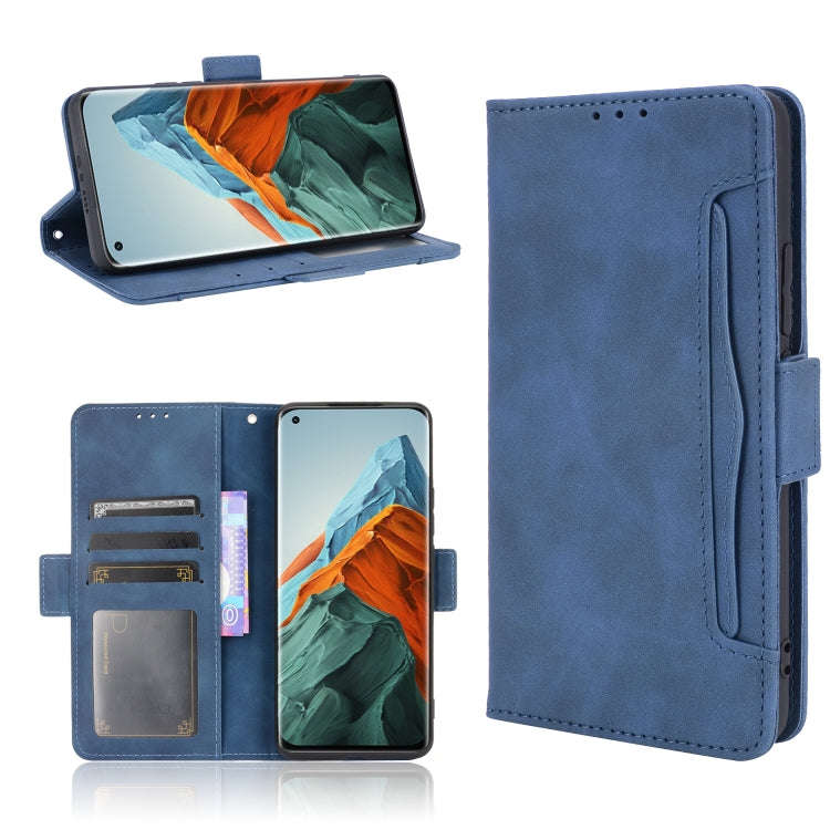 Skin Feel Calf Pattern Horizontal Flip Leather Case with Holder & Card Slots & Photo Frame, For X...