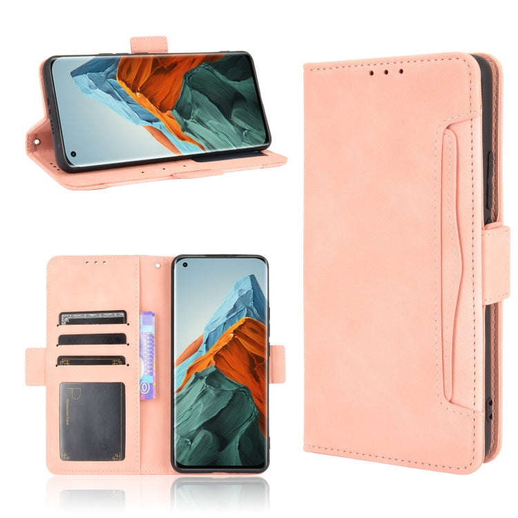 Skin Feel Calf Pattern Horizontal Flip Leather Case with Holder & Card Slots & Photo Frame, For X...
