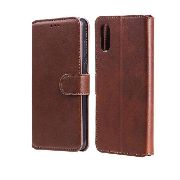 Classic Calf Texture PU + TPU Horizontal Flip Leather Case with Holder & Card Slots & Wallet, For...