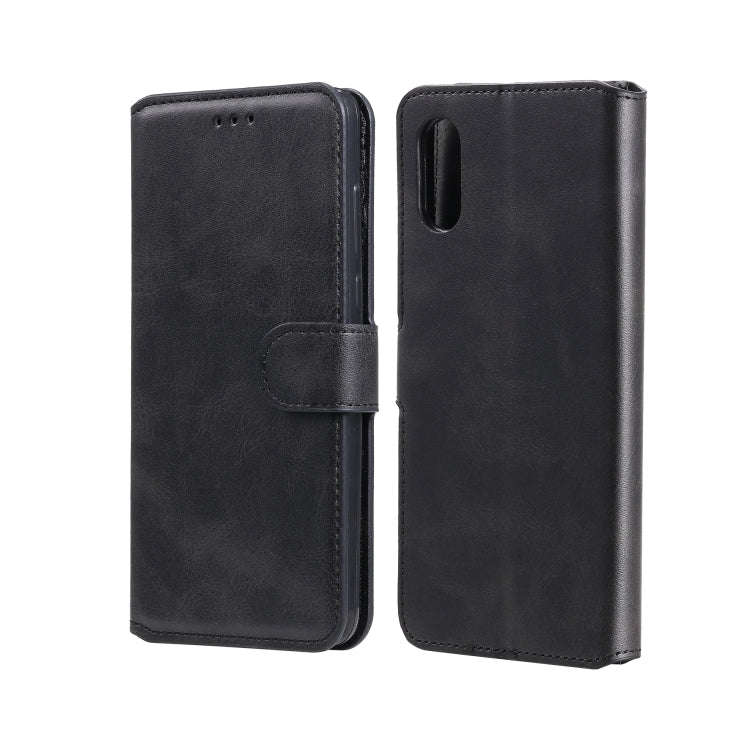 Classic Calf Texture PU + TPU Horizontal Flip Leather Case with Holder & Card Slots & Wallet, For...