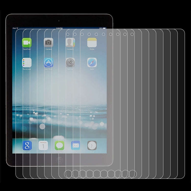 25 PCS 9H 2.5D Explosion-proof Tempered Glass Film, For iPad 9.7 2018 / 2017 / Pro 9.7 / Air 2 / ...