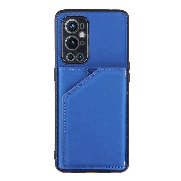 Skin Feel PU + TPU + PC Back Cover Shockproof Case with Card Slots & Holder & Photo Frame, For On...