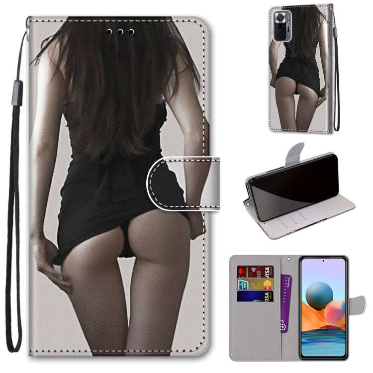 Coloured Drawing Cross Texture Horizontal Flip PU Leather Case with Holder & Card Slots & Wallet ...