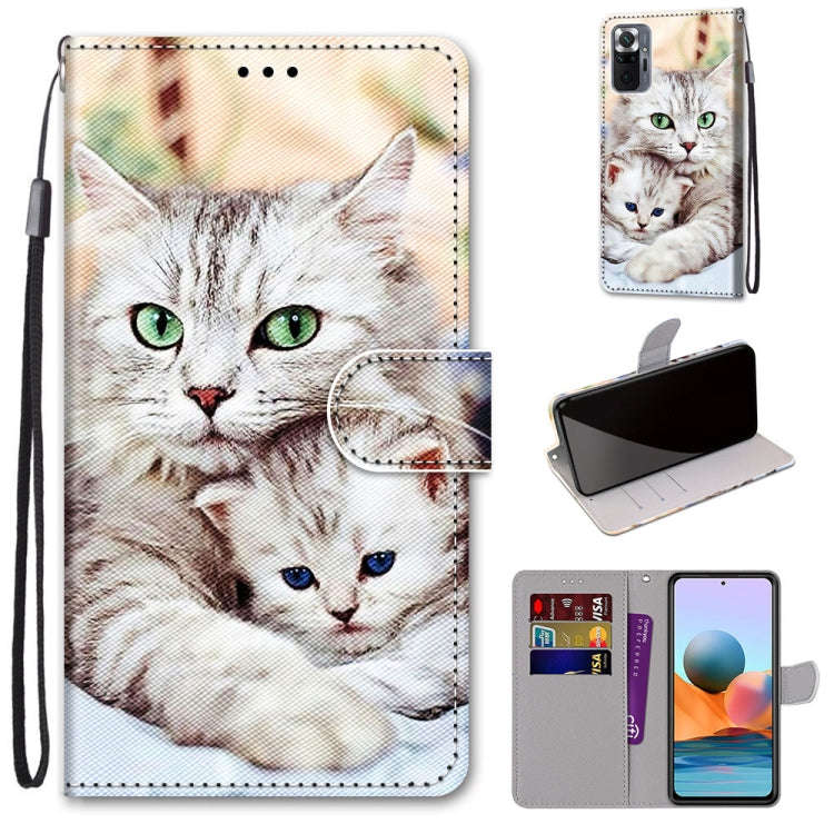 Coloured Drawing Cross Texture Horizontal Flip PU Leather Case with Holder & Card Slots & Wallet ...