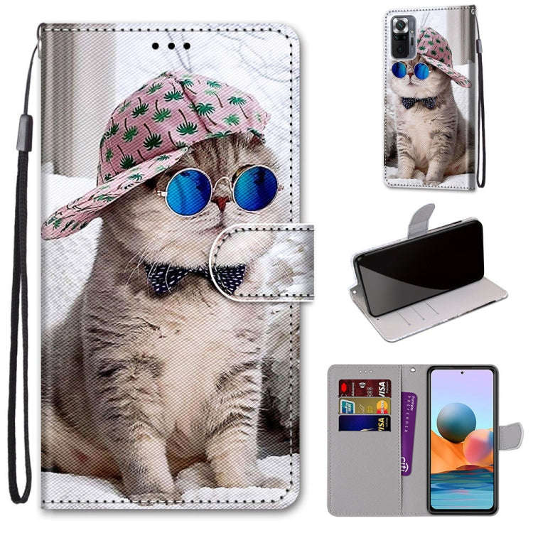 Coloured Drawing Cross Texture Horizontal Flip PU Leather Case with Holder & Card Slots & Wallet ...