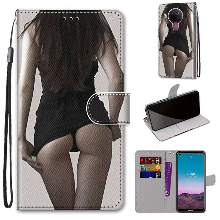 Coloured Drawing Cross Texture Horizontal Flip PU Leather Case with Holder & Card Slots & Wallet ...