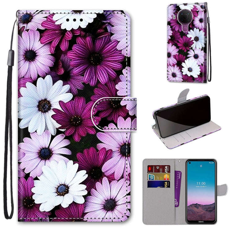 Coloured Drawing Cross Texture Horizontal Flip PU Leather Case with Holder & Card Slots & Wallet ...
