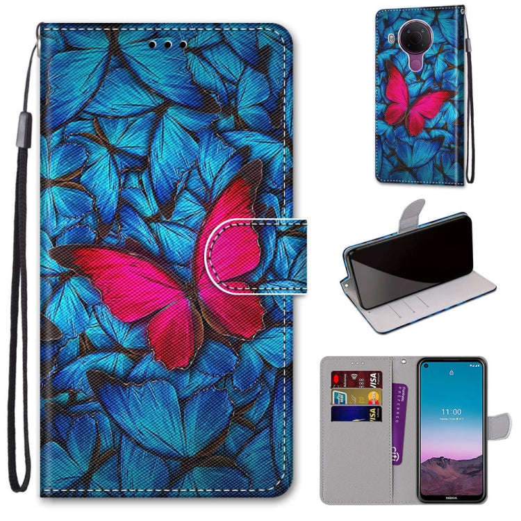 Coloured Drawing Cross Texture Horizontal Flip PU Leather Case with Holder & Card Slots & Wallet ...