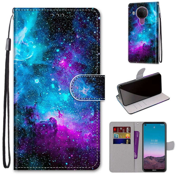 Coloured Drawing Cross Texture Horizontal Flip PU Leather Case with Holder & Card Slots & Wallet ...