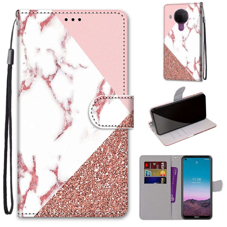 Coloured Drawing Cross Texture Horizontal Flip PU Leather Case with Holder & Card Slots & Wallet ...