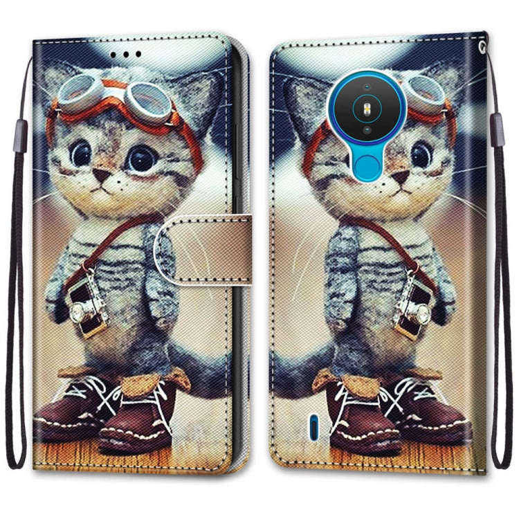 Coloured Drawing Cross Texture Horizontal Flip PU Leather Case with Holder & Card Slots & Wallet ...