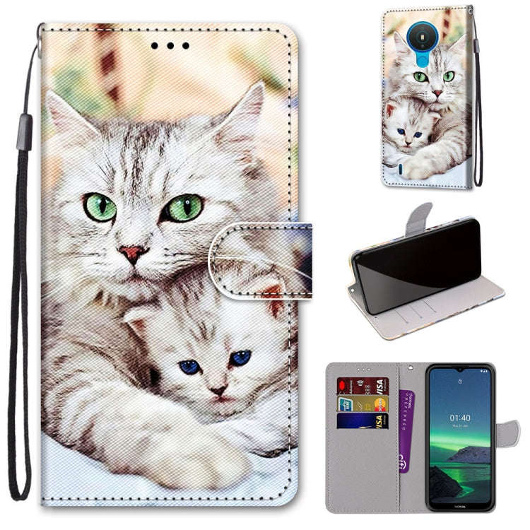 Coloured Drawing Cross Texture Horizontal Flip PU Leather Case with Holder & Card Slots & Wallet ...