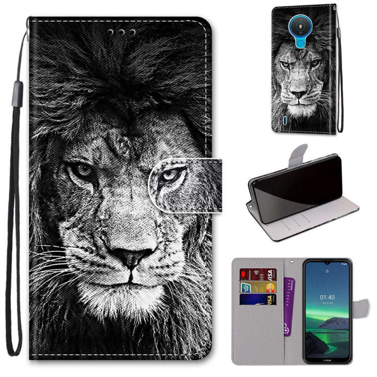 Coloured Drawing Cross Texture Horizontal Flip PU Leather Case with Holder & Card Slots & Wallet ...