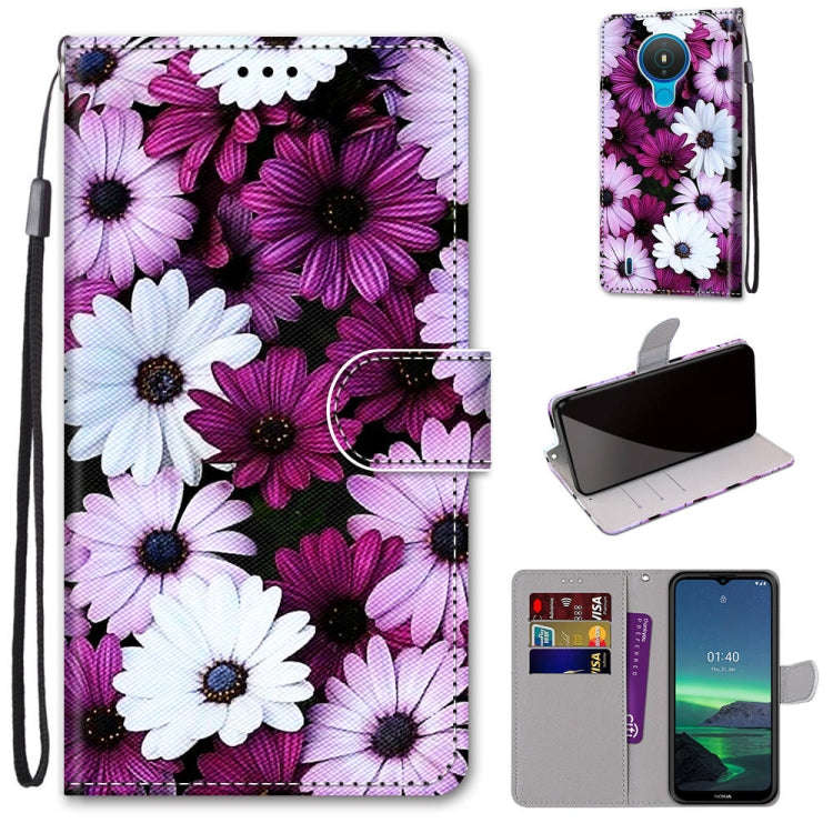 Coloured Drawing Cross Texture Horizontal Flip PU Leather Case with Holder & Card Slots & Wallet ...