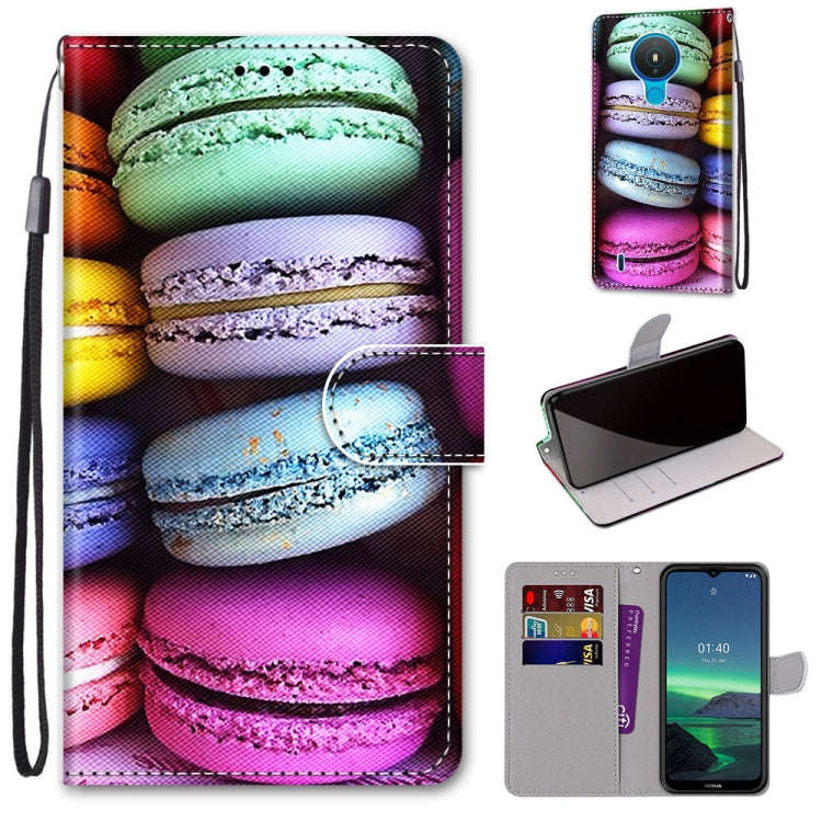 Coloured Drawing Cross Texture Horizontal Flip PU Leather Case with Holder & Card Slots & Wallet ...