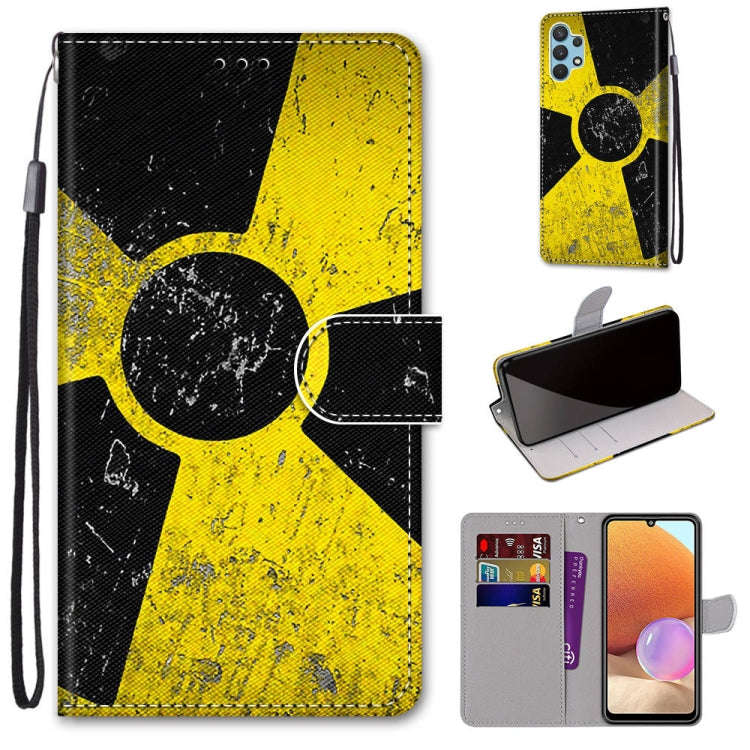 Coloured Drawing Cross Texture Horizontal Flip PU Leather Case with Holder & Card Slots & Wallet ...