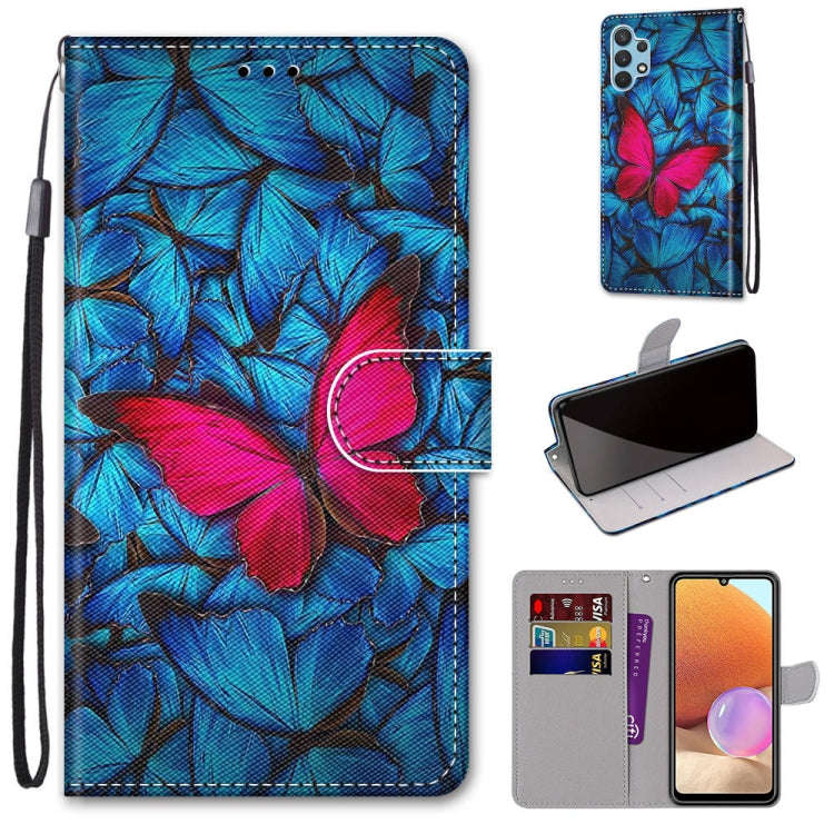 Coloured Drawing Cross Texture Horizontal Flip PU Leather Case with Holder & Card Slots & Wallet ...