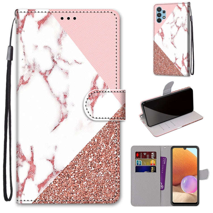 Coloured Drawing Cross Texture Horizontal Flip PU Leather Case with Holder & Card Slots & Wallet ...