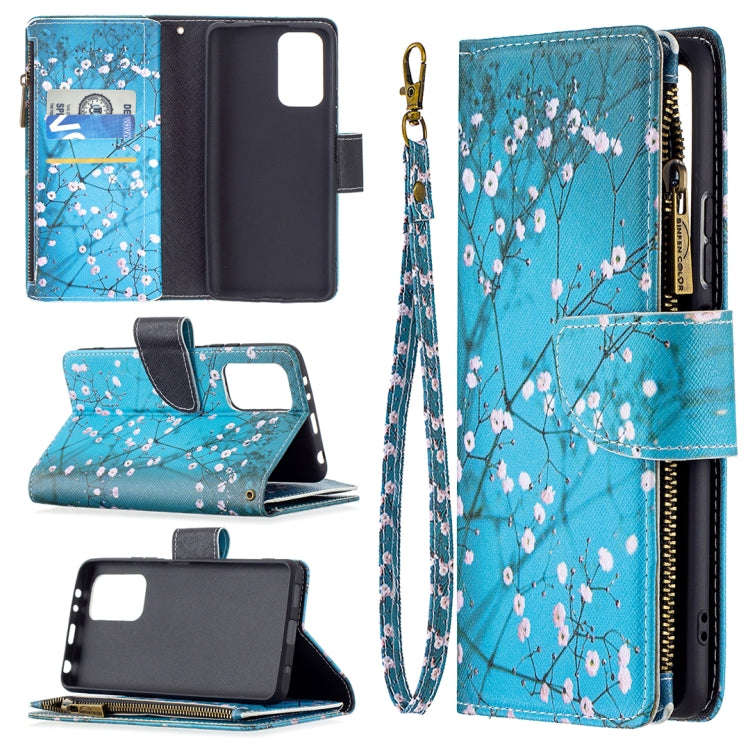 Colored Drawing Pattern Zipper Horizontal Flip Leather Case with Holder & Card Slots & Wallet, Fo...