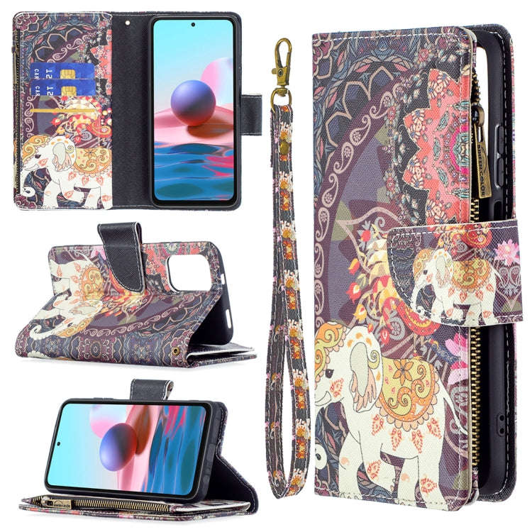 Colored Drawing Pattern Zipper Horizontal Flip Leather Case with Holder & Card Slots & Wallet, Fo...