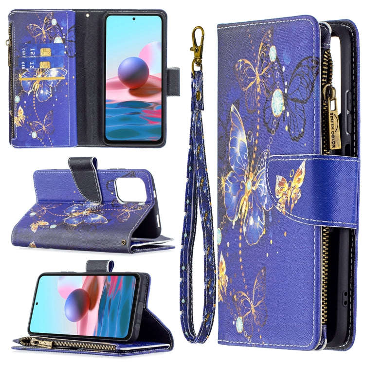 Colored Drawing Pattern Zipper Horizontal Flip Leather Case with Holder & Card Slots & Wallet, Fo...