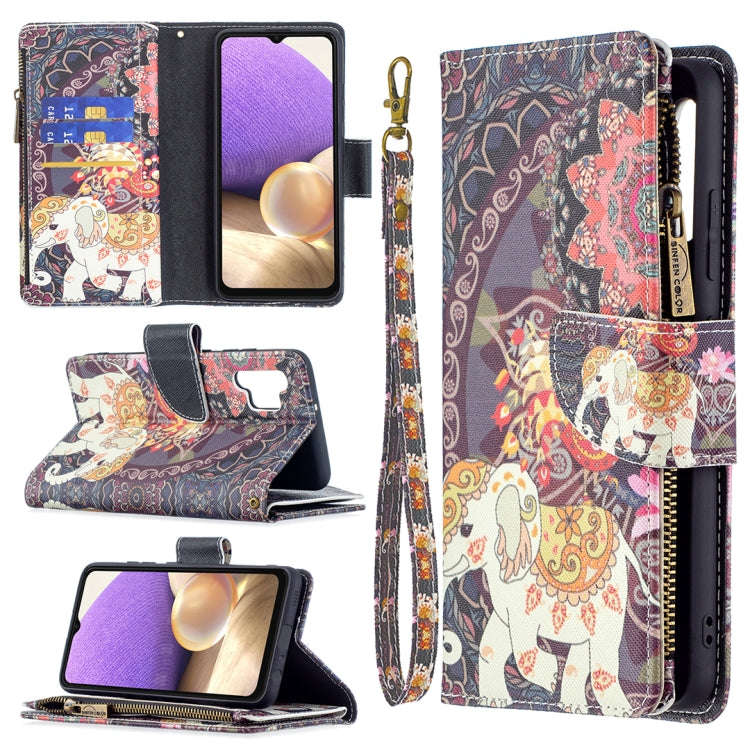 Colored Drawing Pattern Zipper Horizontal Flip Leather Case with Holder & Card Slots & Wallet, Fo...