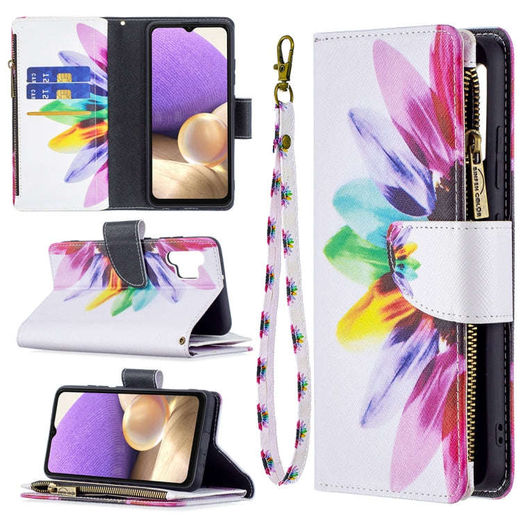 Colored Drawing Pattern Zipper Horizontal Flip Leather Case with Holder & Card Slots & Wallet, Fo...